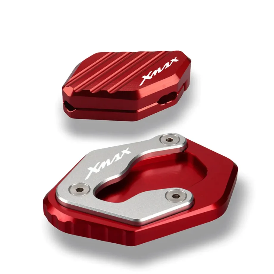 Motorcycle Accessories Kickstand Side Stand Extension Enlarger Pad Side BracketFor YAMAHA XMAX X-MAX 250 300 XMAX300